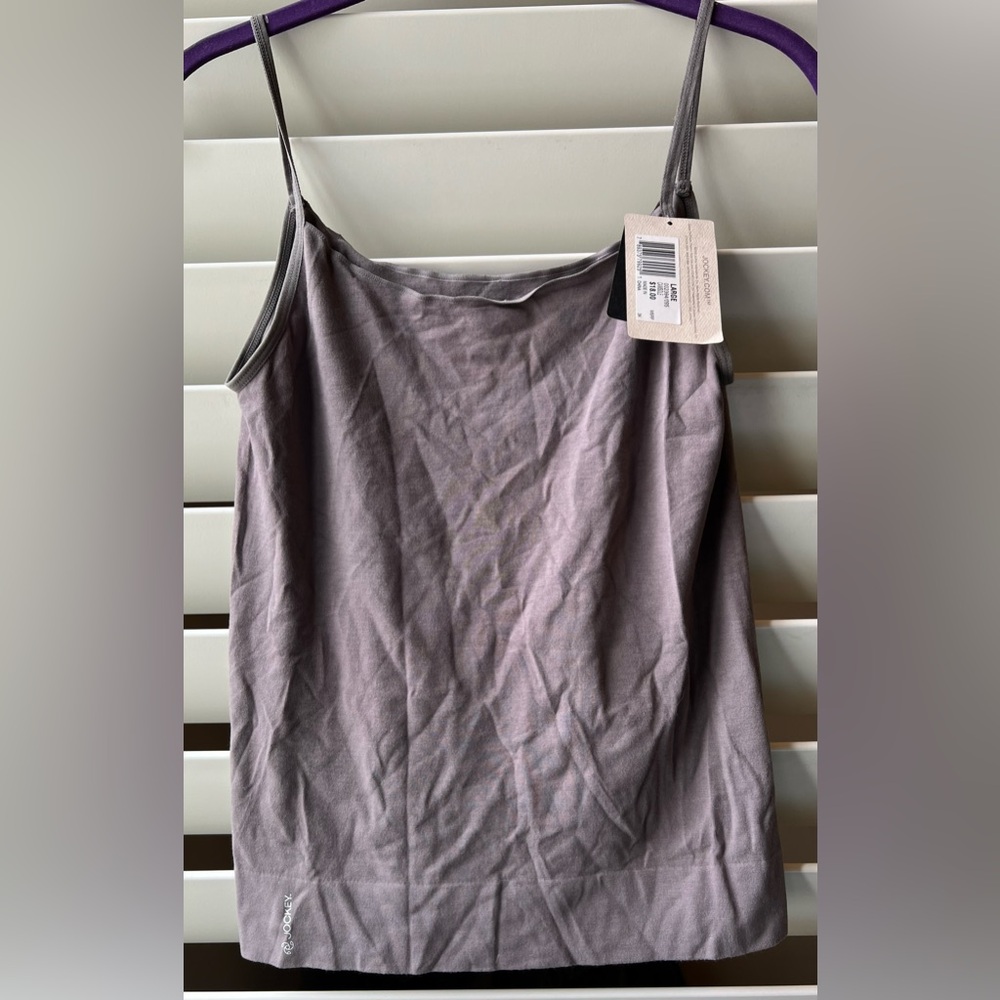 Jockey - Camisole - Large - NWT  - Gray